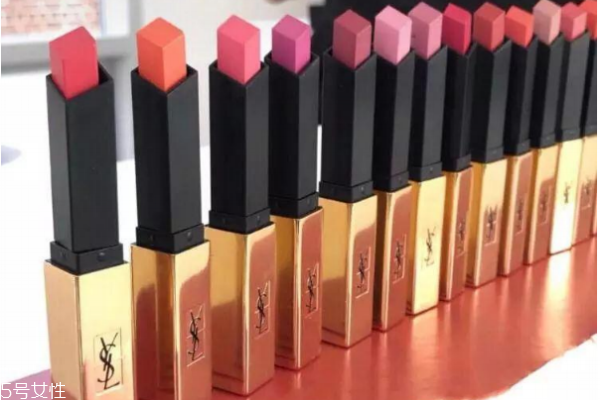 ysl2018新款口紅怎么樣 ysl2018細(xì)管啞光口紅試色