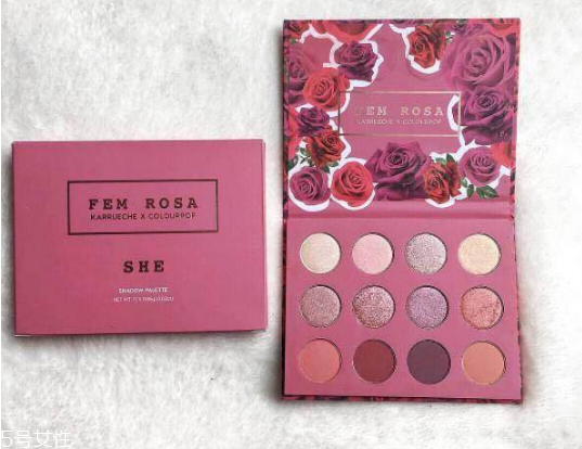 colourpop she玫瑰眼影怎么畫 colourpop玫瑰盤畫法