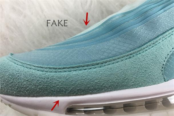 耐克air max 97萬花筒真假對比 am97萬花筒真假鑒定