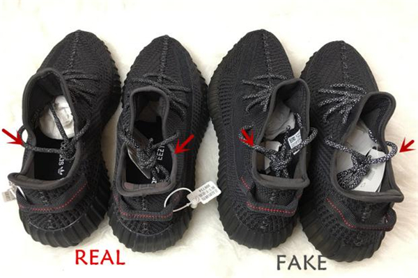 yeezy350黑天使真假對(duì)比 椰子黑天使怎么看真假