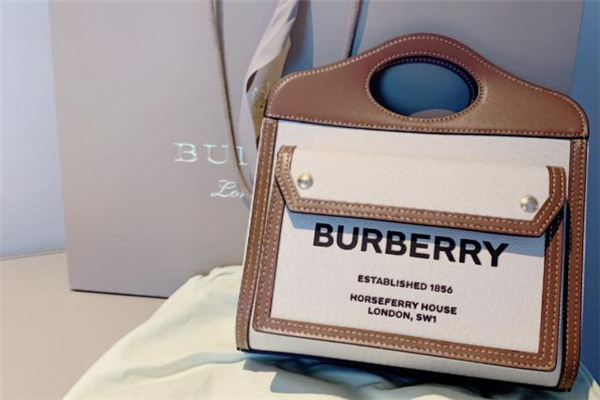 burberry pocket多少錢(qián) 巴寶莉拼皮帆布包價(jià)格