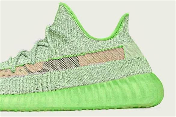 yeezy350熒光綠滿天星發(fā)售時(shí)間 椰子滿天星夜光綠配色