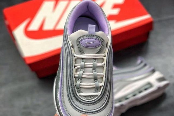 耐克AirMax97銀紫配色細(xì)節(jié)測(cè)評(píng) 個(gè)性又時(shí)尚的鞋子